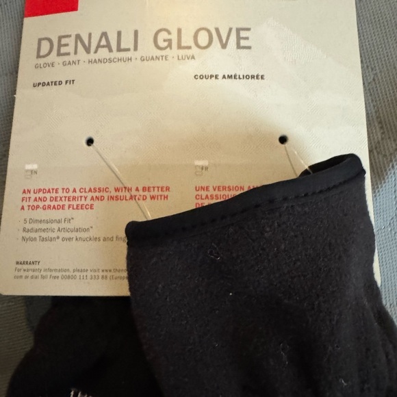 The North Face Black Gloves men’s Sz Medium - Picture 2 of 5